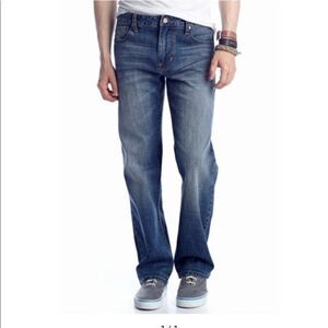 Chip & Pepper California Relaxed Straight "Tuck" Distressed Jean Size 30x32